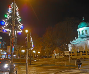 Białystok. Dekoracje świąteczne 2019/2020
