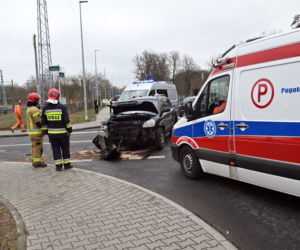Wypadek na ul. Jagiellońskiej