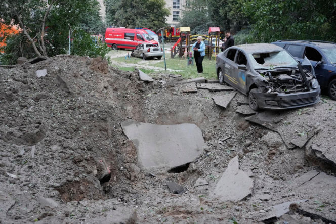 Nocny atak Putina, płoną bloki. Rośnie liczba ofiar
