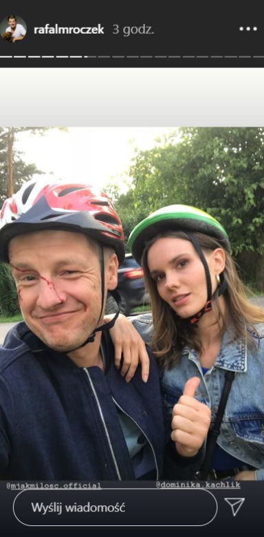 M jak miłość: Paweł (Rafał Mroczek), Franka (Dominika Kachlik)