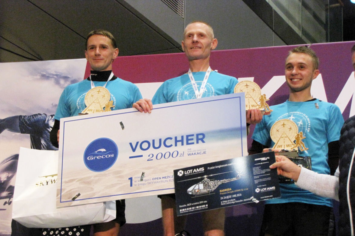 Bieg na lotnisku - Skywayrun Rzeszów 2019