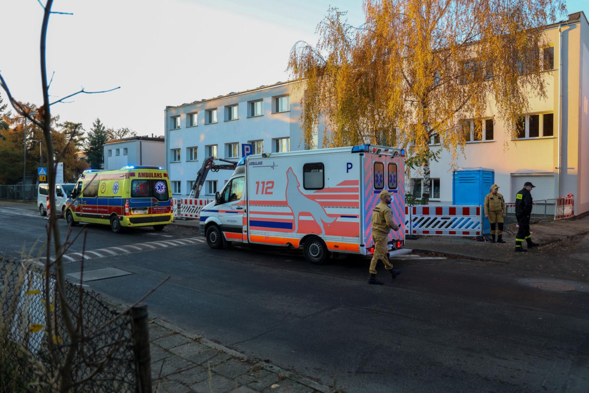 Wielka ewakuacja we Wrześni. Ponad 360 osób musiało opuścić swoje mieszkania! [ZDJĘCIA]