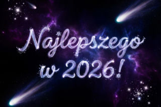 Minimalistyczne kartki noworoczne 2026
