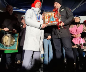 Powitanie Kacpra Tomasiaka w Bystrej 18.02.2026