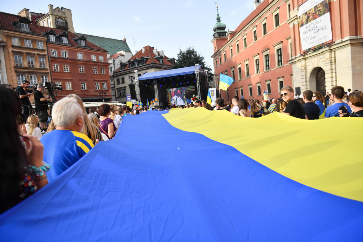 Warszawa Świętuje Dzień Niepodległości Ukrainy. Trzaskowski: „Zawsze będziemy z wami"
