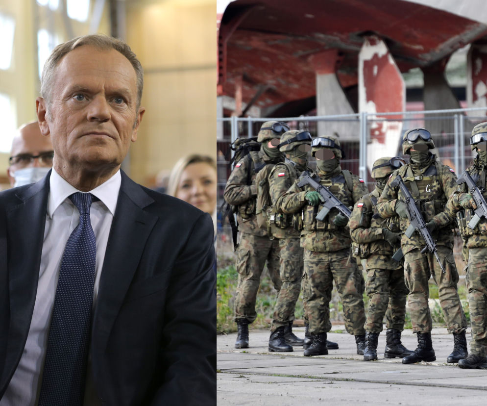 Donald Tusk, żołnierze