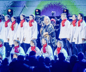 Stanisława Celińska z rodziną