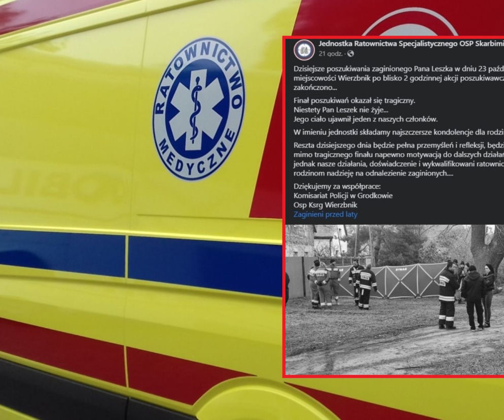 Wierzbnik (opolskie: Tragedia w gminie Grodków. Zaginiony odnalazł się w przydomowym rowie!