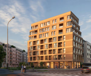 Apartamentowiec Esencja w Poznaniu blisko końca. Powstaje też park kieszonkowy