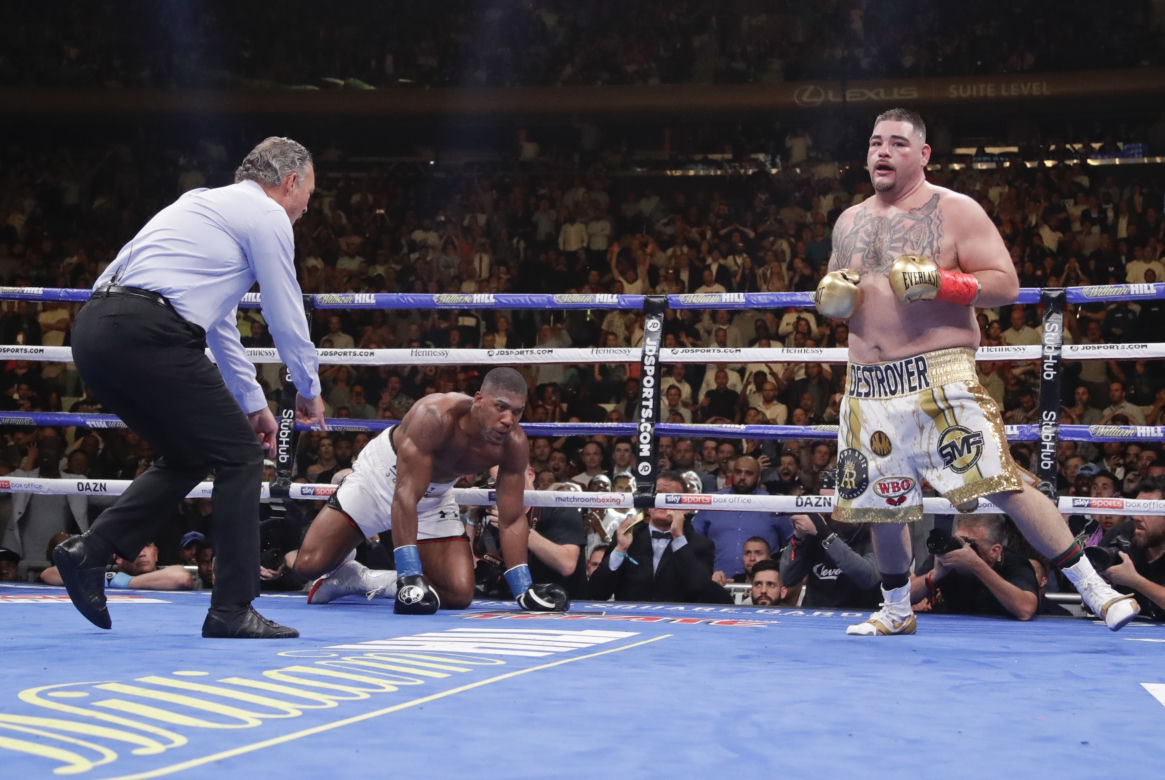 Anthony Joshua przegrał z Andym Ruizem