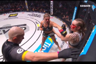 Zmasakrowana twarz polskiej zawodniczki MMA. Marta Sós zalała się krwią, złamany nos [ZDJĘCIA]