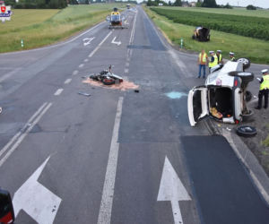 Krasnystaw: Makabryczny wypadek na obwodnicy. Nie żyją dwie osoby