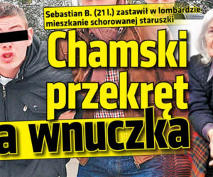Chamski przekręt na wnuczka