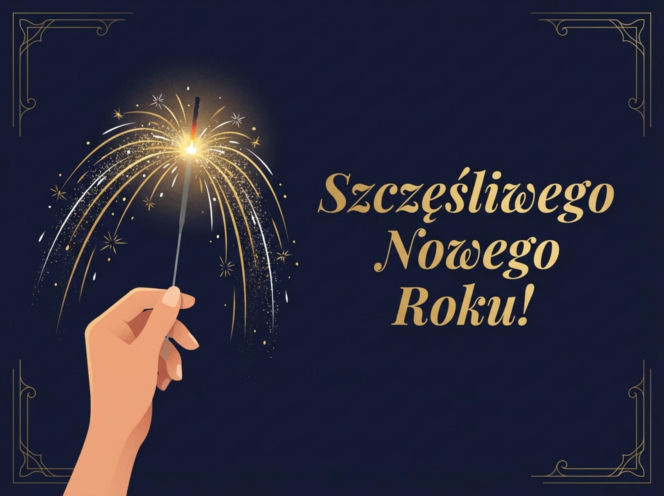 Sylwestrowe kartki 2025/26. Darmowe obrazki i animacje z życzeniami na Nowy Rok