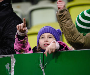 Lechia Gdańsk - Cracovia, zdjęcia kibiców z meczu 20. kolejki PKO BP Ekstraklasy