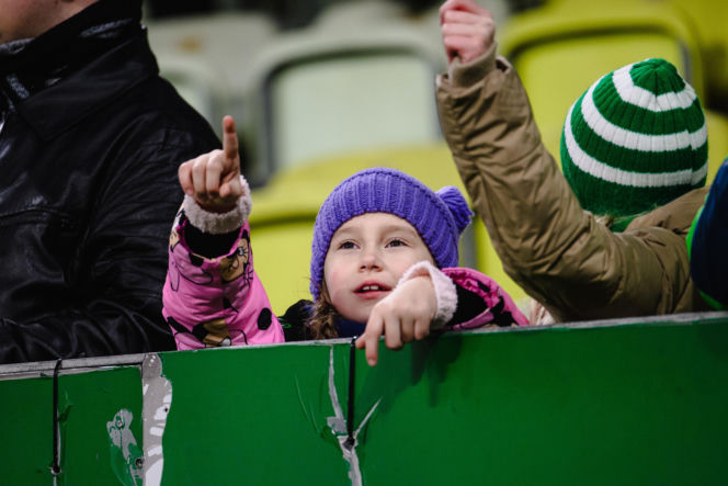 Lechia Gdańsk - Cracovia, zdjęcia kibiców z meczu 20. kolejki PKO BP Ekstraklasy