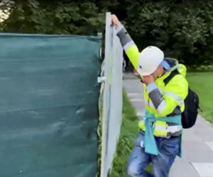 Złodziej na budowie. Połasił się na narzędzia