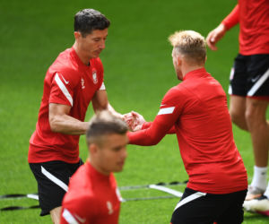 Euro 2021: Polacy w dobrych nastrojach podczas treningu przed meczem ze Słowacją [ZDJĘCIA]