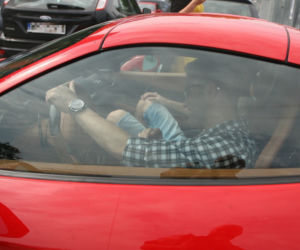 Kuba Błaszczykowski w Ferrari 458 Spider