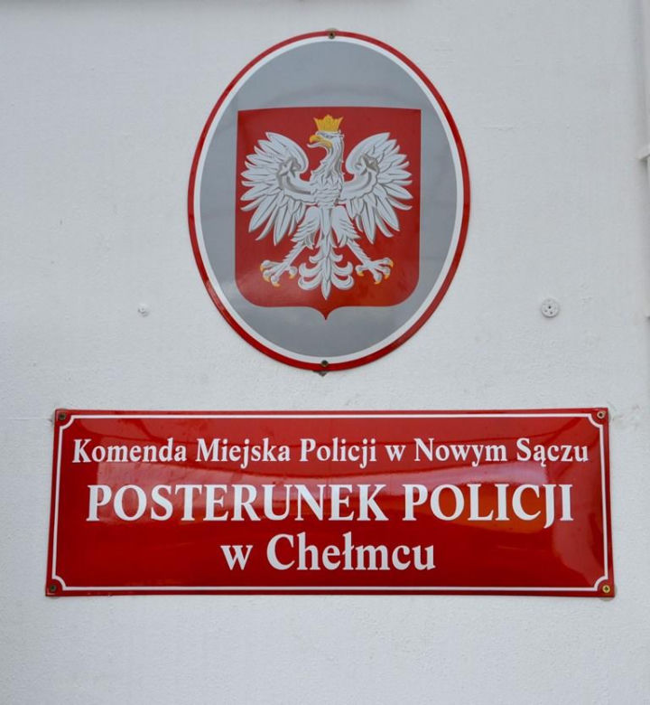 Otwarcie posterunku Policji w Chełmcu