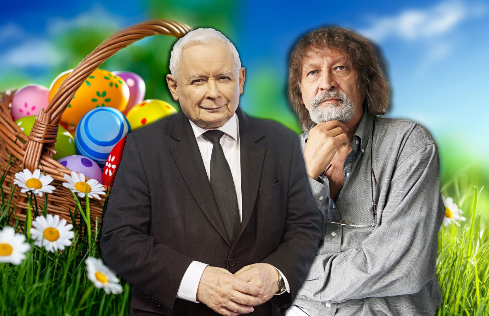 Rodzinna Wielkanoc lidera PiS. Tomaszewski: Zrobię Jarkowi pieczeń i karkówkę!