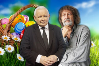 Rodzinna Wielkanoc lidera PiS. Tomaszewski: Zrobię Jarkowi pieczeń i karkówkę!