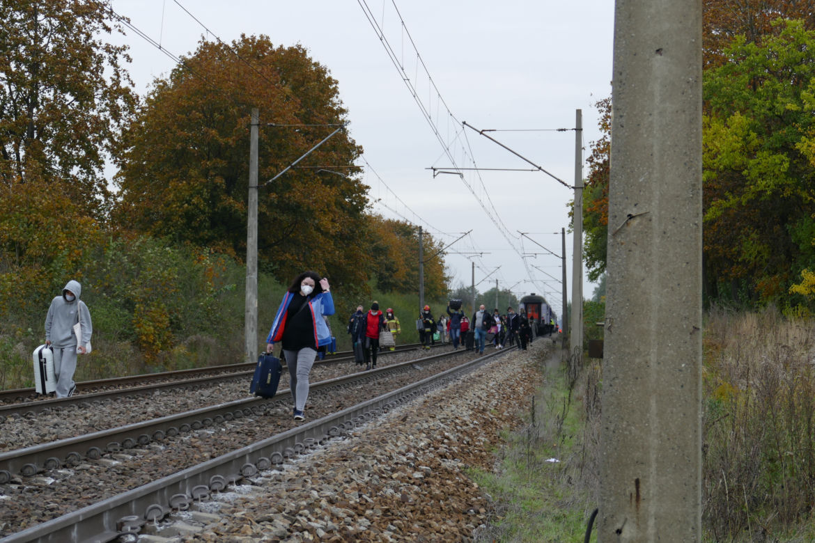 Wypadek na niestrzeżonym przejeździe