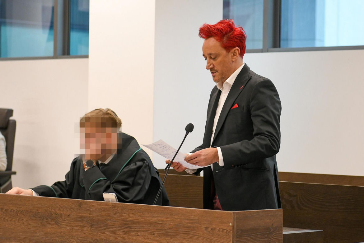 Michał Wiśniewski w sądzie