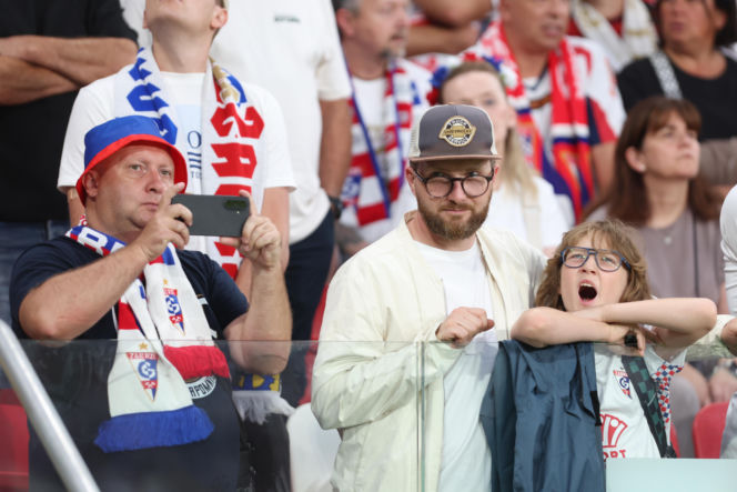 Górnik Zabrze - AS Monaco: Zdjęcia kibiców i zawodników z meczu eliminacji Ligi Konferencji