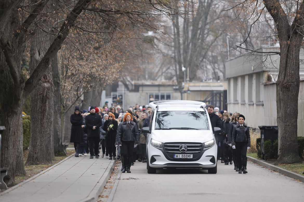 Pogrzeb Agnieszki Maciąg w Warszawie 15.12.2025.