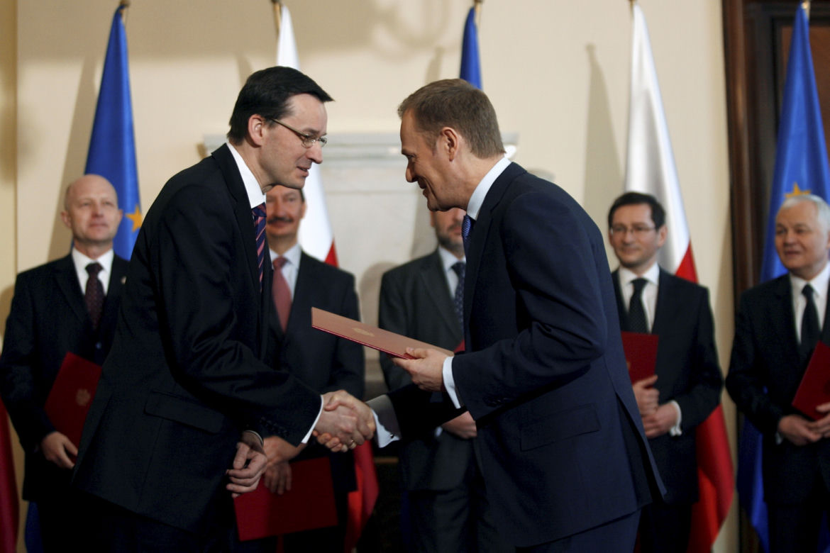 Tusk boi się Morawieckiego