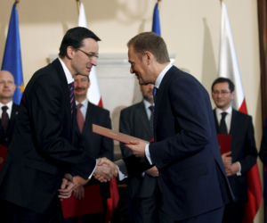 Tusk boi się Morawieckiego