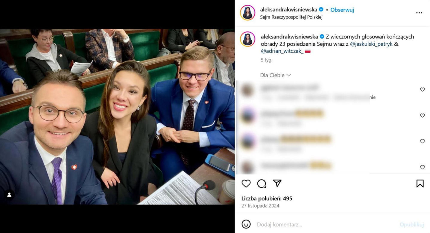 Sławosz Uznański i Aleksandra K. Wiśniewska 