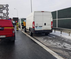 Mokrzyska. WYPADEK na autostradzie A4. W kraksie brało udział sześć samochodów
