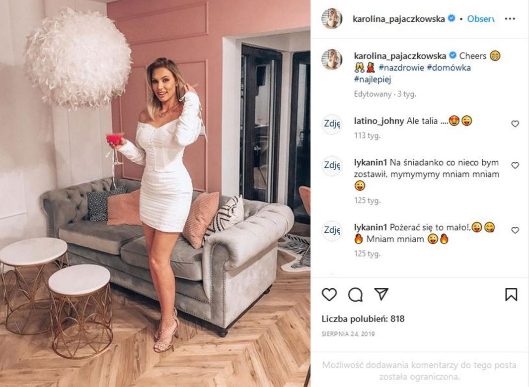 Karolina Pajączkowska w seksownych kreacjach