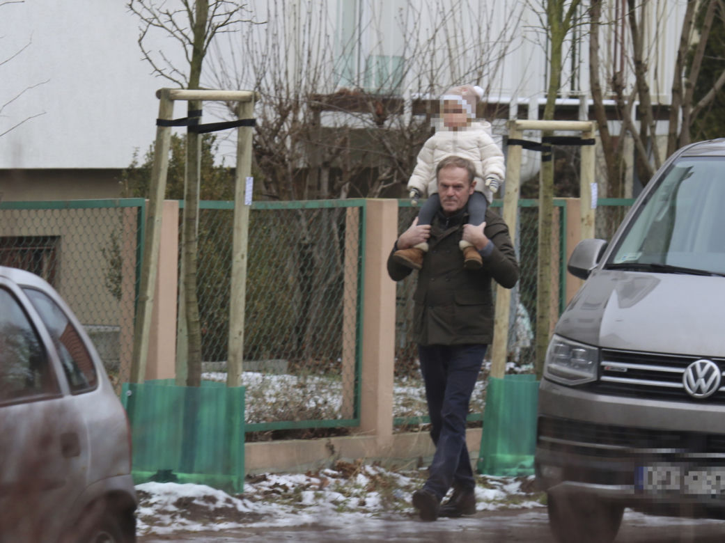 Donald Tusk spędził weekend z wnuczką