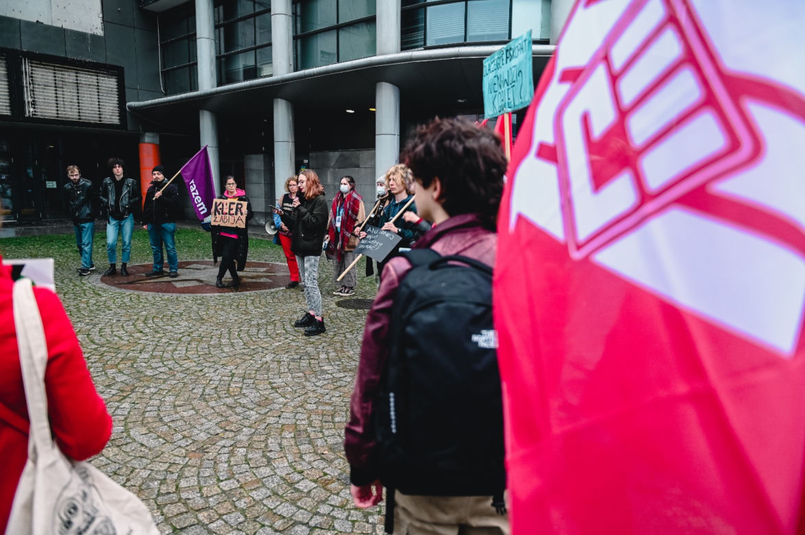 Protest aborcyjny w Gdańsku