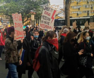 Protest kobiet w Szczecinie - 28.10.2020