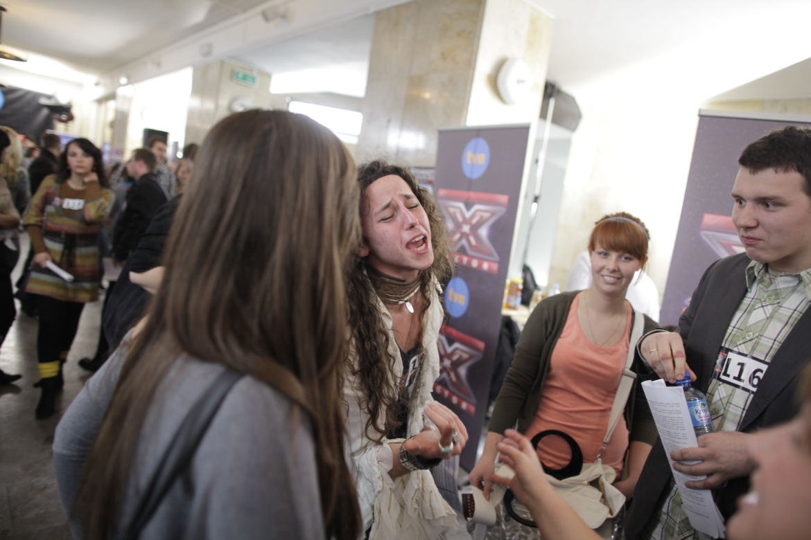 X factor. Pierwszy casting
