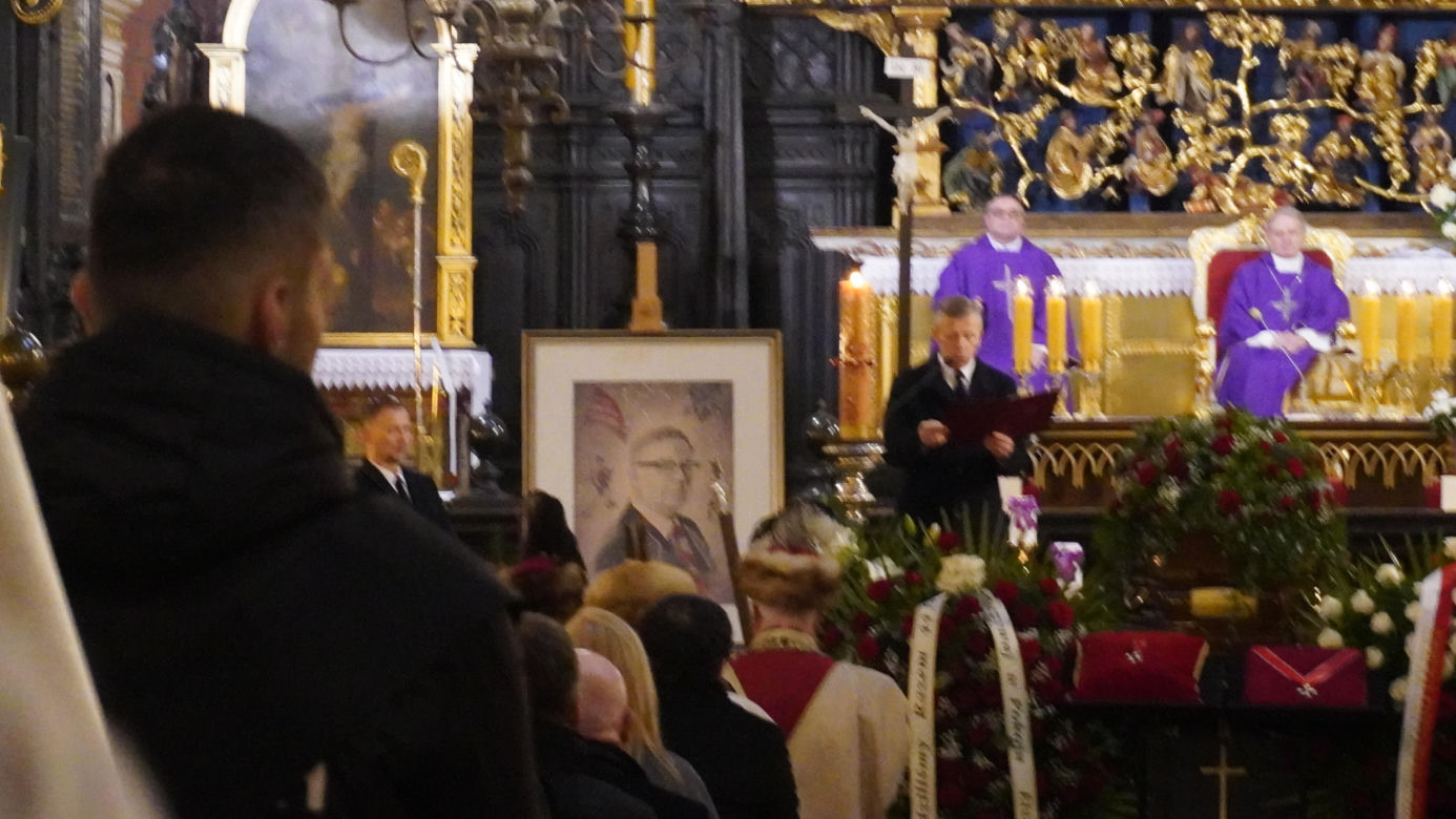 Pogrzeb prof. Janusza Filipiaka