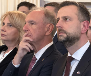 Wręczenie Krzyża Wielkiego Orderu Zasługi RP rodzicom Michaela Ollisa w Waszyngtonie, DC