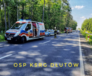 Tragiczny wypadek w Hucie Dłutowskiej
