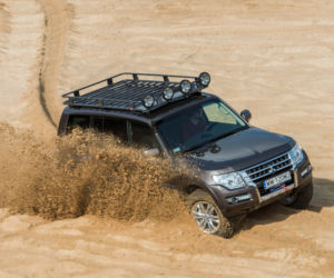 Mitsubishi Pajero lifting 2015