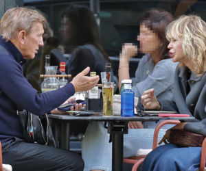 Jan Englert i Beata Ścibakówna na randce