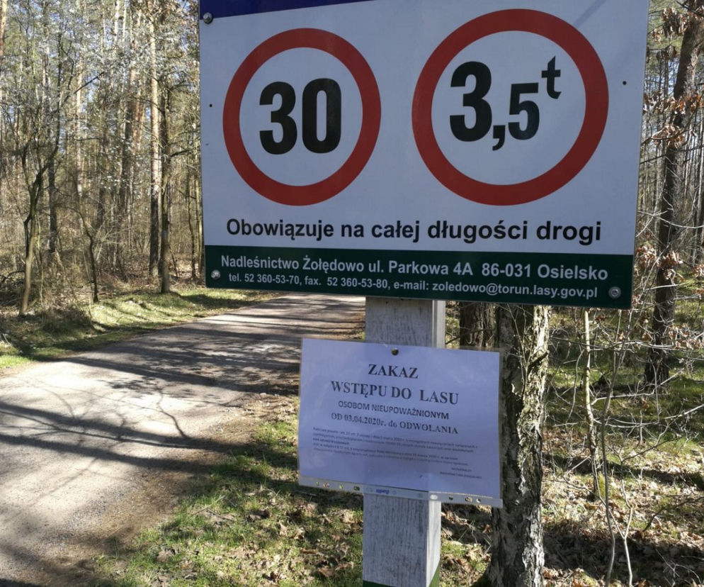 Koronawirus na lesnych ścieżkach. Policja i leśnicy na wspólnych patrolach