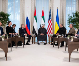 Zełenski o rozmowach delegacji USA, Rosji i Ukrainy: były konstruktywne 