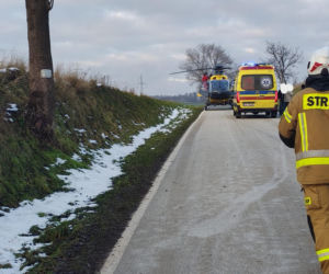 Tragedia pod Krakowem. Nie żyje 11-letnie dziecko potrącone przez auto dostawcze