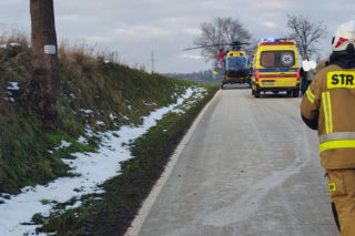 Tragedia pod Krakowem. Nie żyje 11-letnie dziecko potrącone przez auto dostawcze