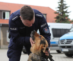 Nowy samochód dla plutonu przewodników psów służbowych 