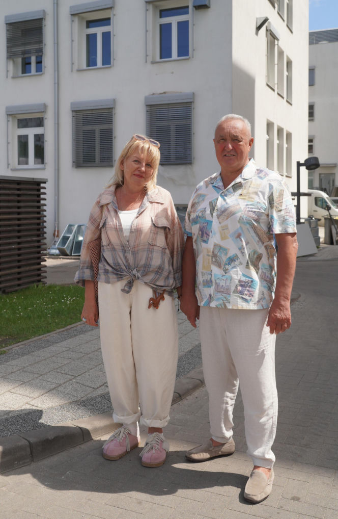 Pan Andrzej nosi w sercu miłość do żony i ultranowoczesną technologię